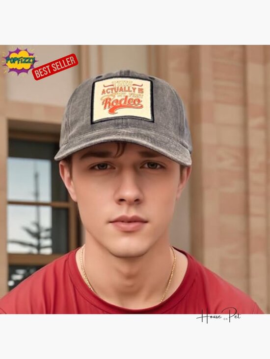 Funny Baseball Cap - Unique Dad Hat, Unisex Cotton Adjustable Adult Hat main image 6